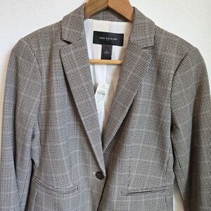 Ann Taylor Houndstooth Blazer 2